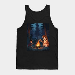 Calvin and Hobbes Mischief Tank Top